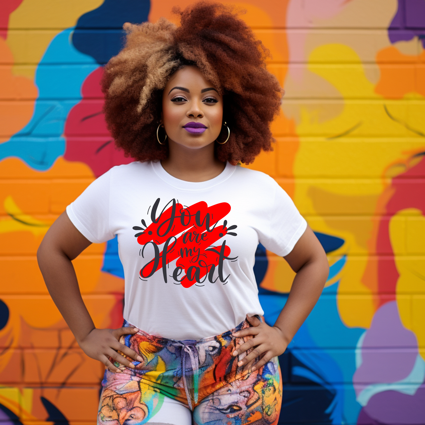 “You Are My Heart Graphic Tee”