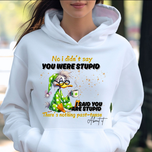 No Past Tense Hoodie