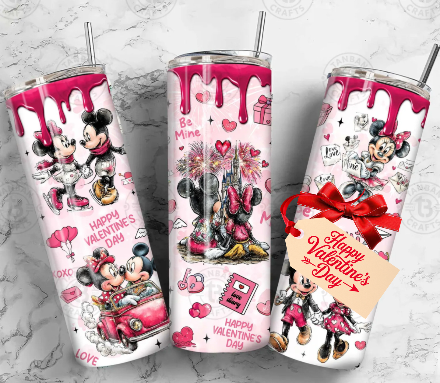 20oz Sublimation Tumbler – AI‑Generated Mickey‑Inspired Design